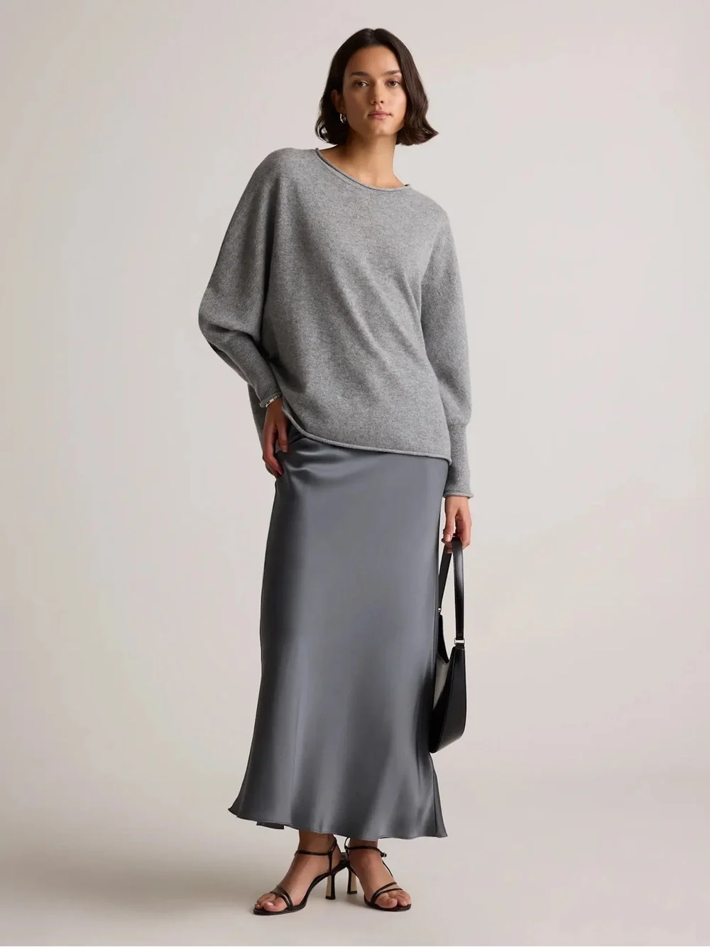 Quince Mongolian Cashmere Batwing Sweater Size S/M - Picture 8 of 9
